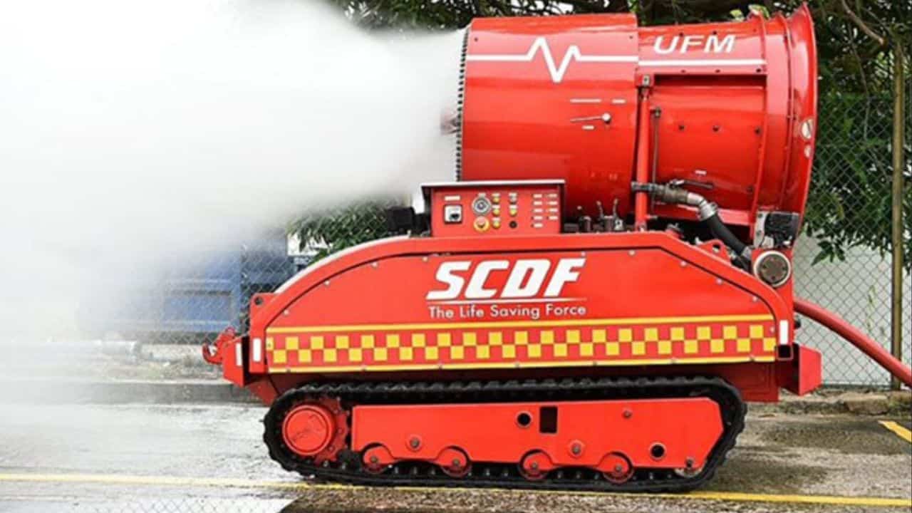 O robô bombeiro que encara o fogo de perto para salvar vidas sem colocar ninguém em risco