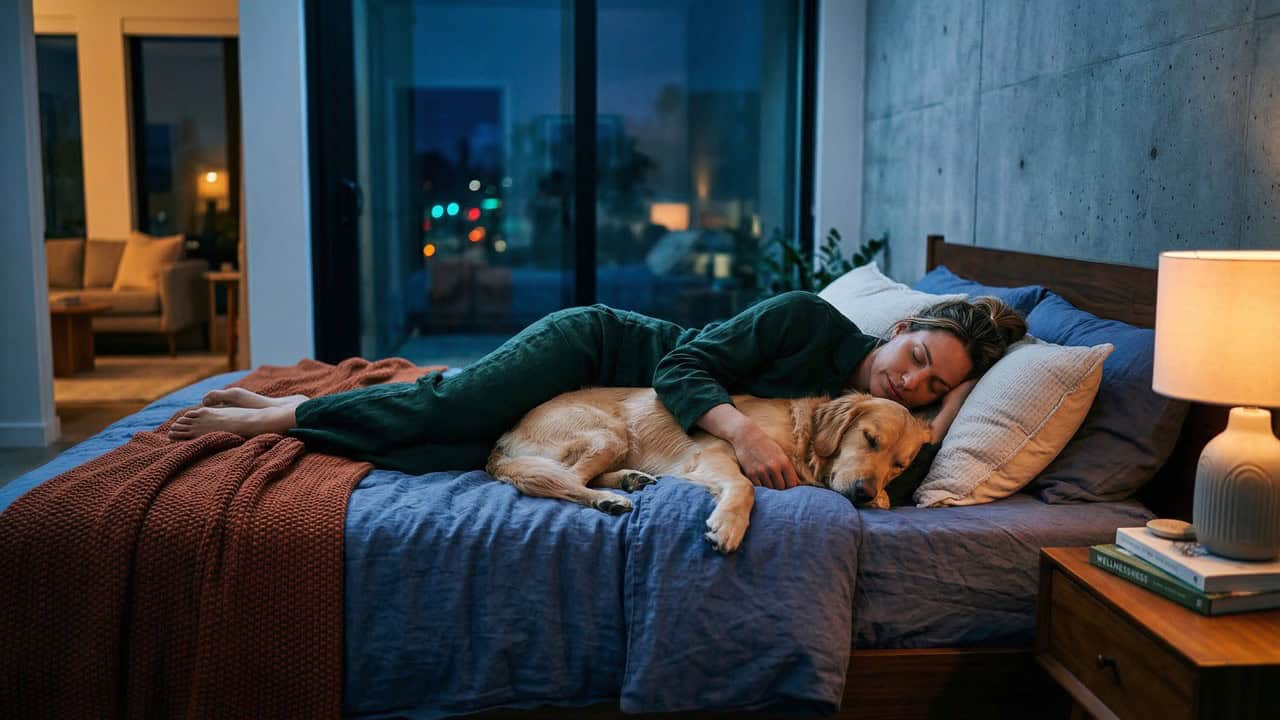 Dormir com seu cachorro desencadeia processos inesperados