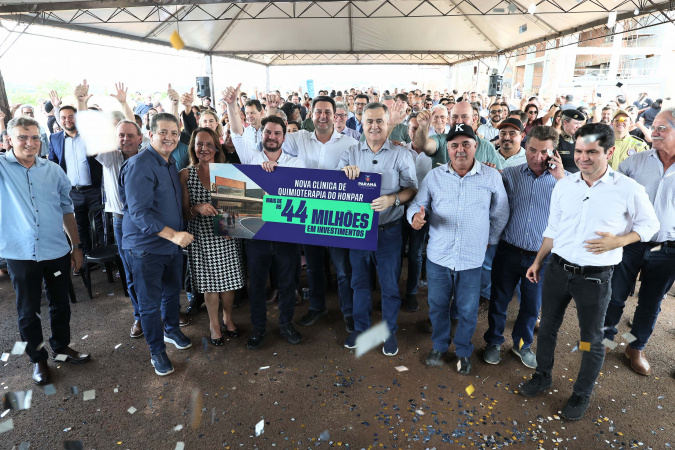 Estado investe R$ 44,2 milhões em Clínica de Quimioterapia do HONPAR, em Arapongas