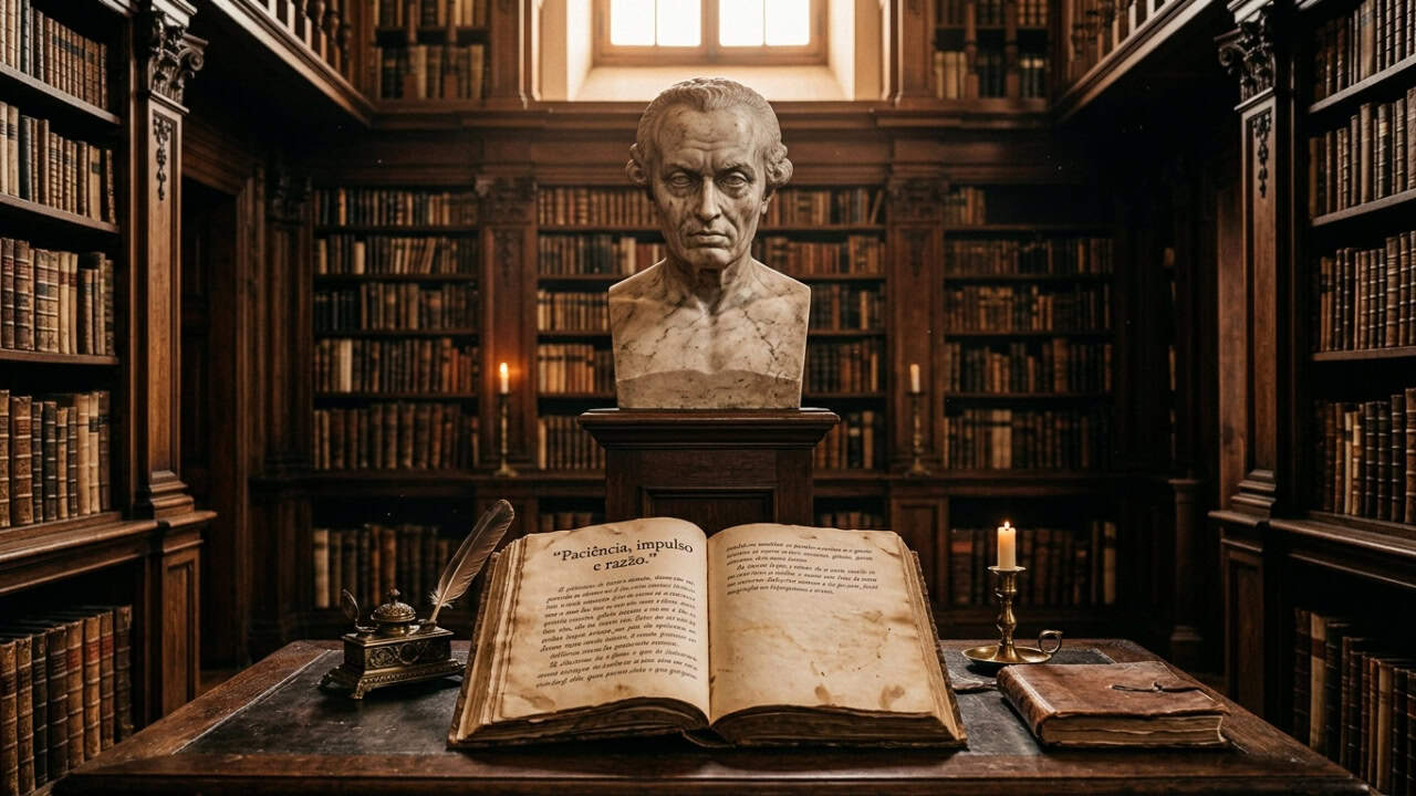 Immanuel Kant, filósofo: “A paciência é a força dos fracos, e a impaciência, a fraqueza dos fortes.”