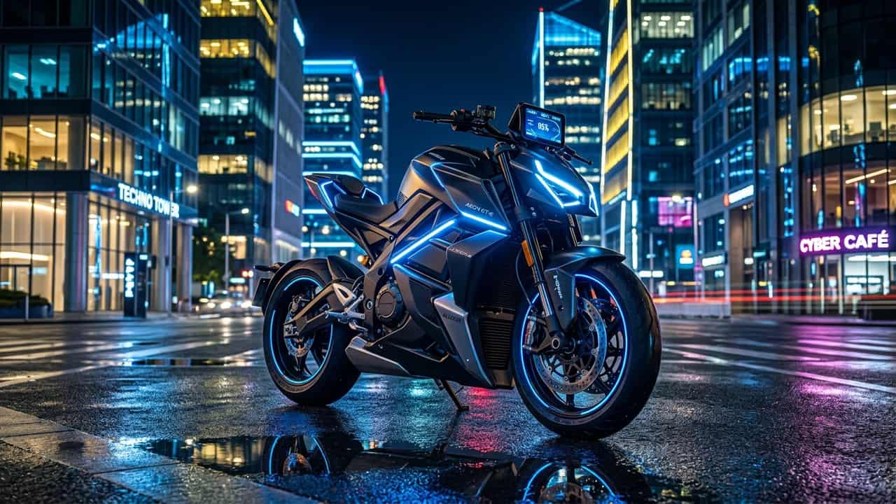 Motos silenciosas que aceleram como foguete e parecem ter saído do cinema futurista