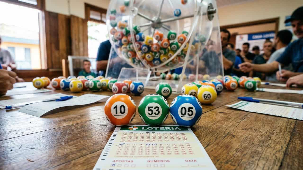 Números mais sorteados da Mega-Sena nos últimos 10 anos