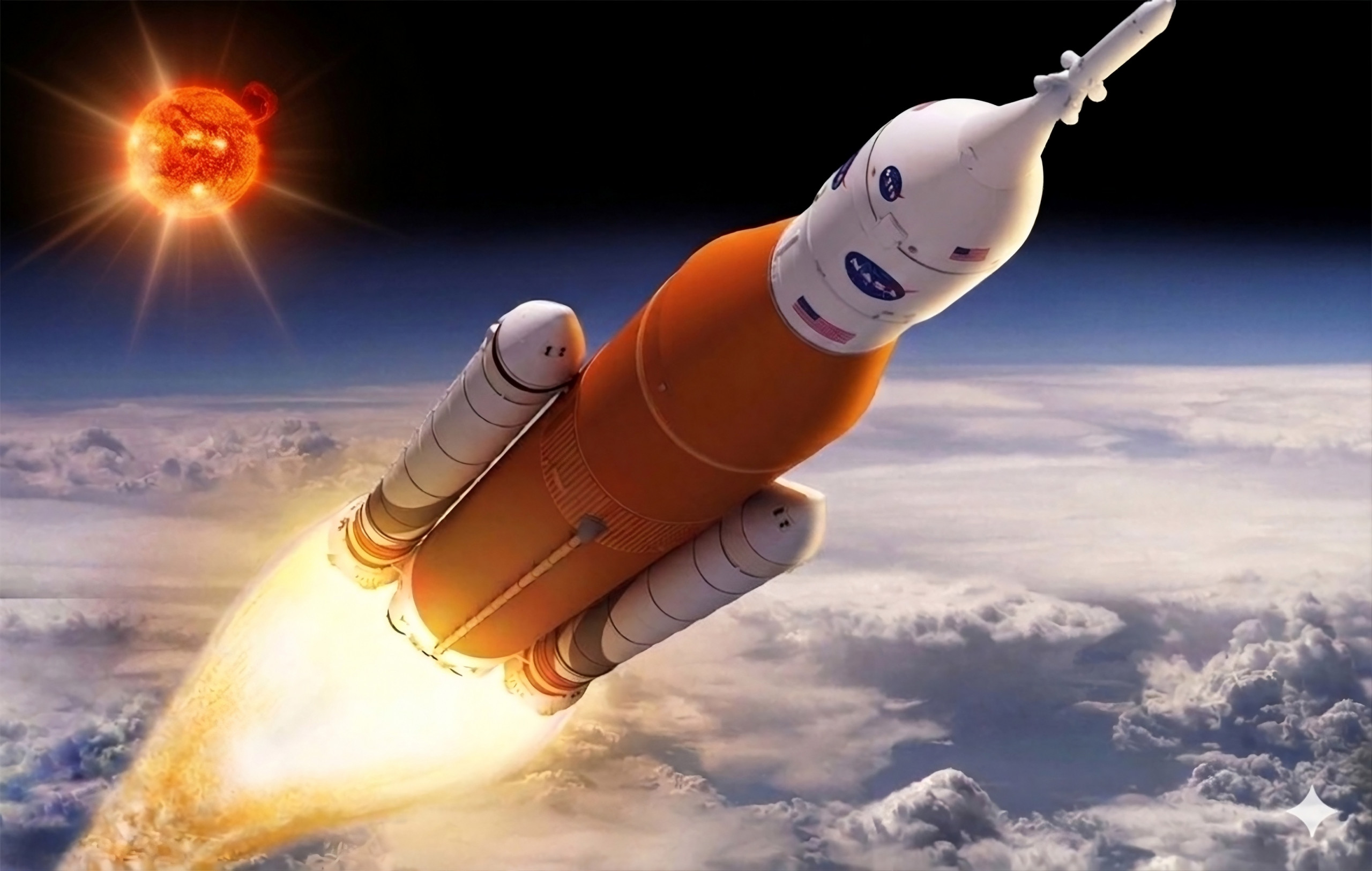 Sol pode adiar lançamento da missão Artemis 2 à Lua – entenda