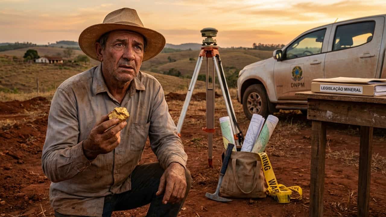 Achei ouro no meu terreno, a riqueza é minha ou do governo?