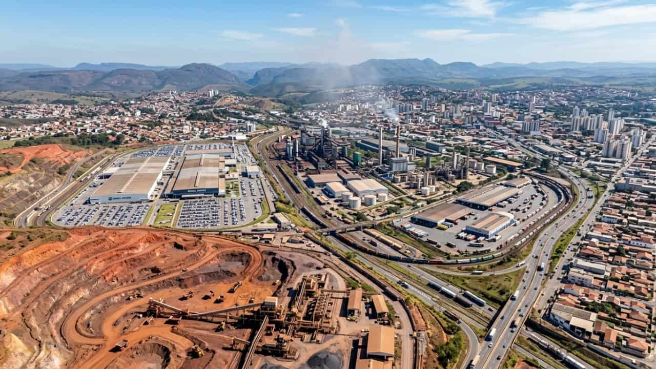 Cidade de Goiás une 3 indústrias e sobe ao 3º lugar com automóveis, minério e químicos