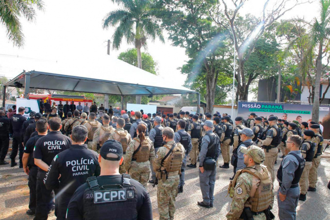Curitiba recebe a 6ª edição da Missão Paraná com integração das forças de segurança