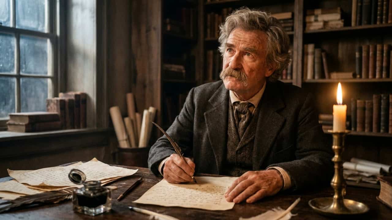 Mark Twain, escritor: “A coragem é a resistência ao medo, não a ausência dele.”