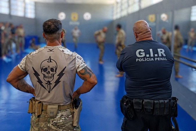 PCPR realiza primeiro curso de imobilizador tático policial do país