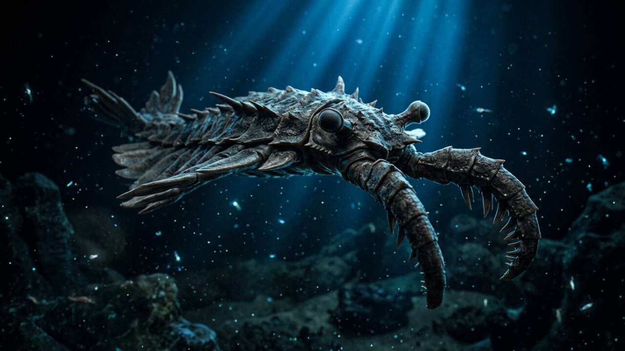 Predador com garras de 500 milhões de anos descoberto reescrevendo a origem das aranhas e dos caranguejos-ferradura
