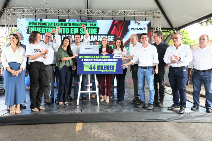 SUS mais forte: Ratinho Junior inaugura Pronto Atendimento Municipal de Astorga